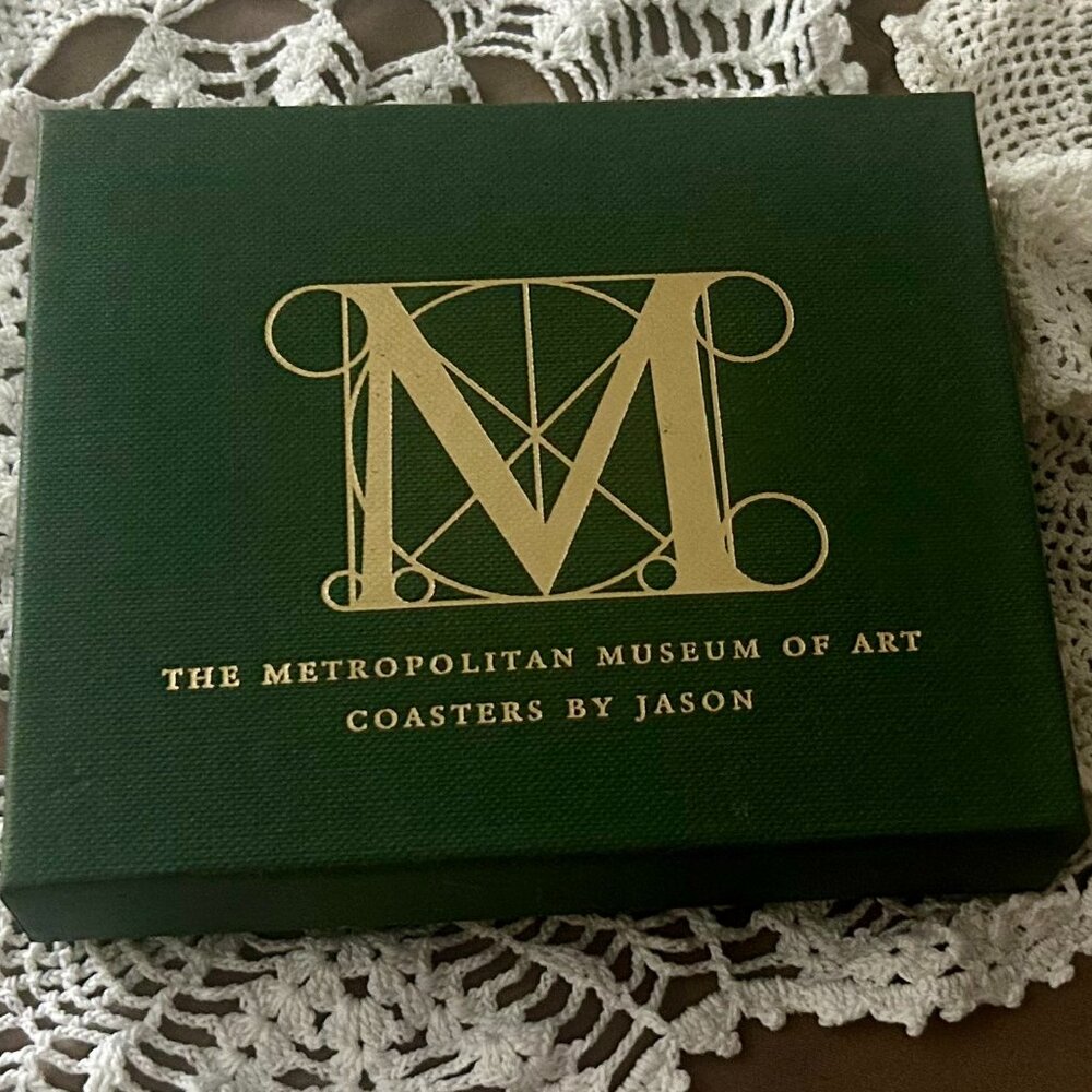The Metropolitan Museum of Art Coasters by Jason, Vintage Lace (6 in a seat)